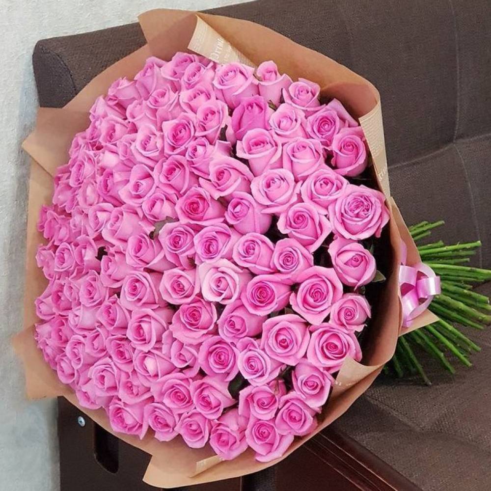 Букет Цветов Фото Розы Розовые